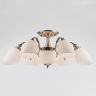 Люстра стельова Strotskis Ariele 8x60 Вт E27 антична бронза 22010/6+2