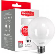 Лампа светодиодная Maxus 12 Вт G95 матовая E27 220 В 3000 К 1-LED-901