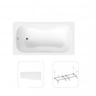 Ванна акриловая Helmken Edelva 4623117ER2 129,5х70 см комплект 3 в 1