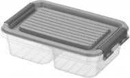 Контейнер с двумя отделениями ARDESTO Fresh 2х0.25 л (AR1302R) серый