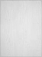 Фасад для кухни Грейд-Плюс Белая текстура супермат № 205 R 713х522 Невада