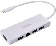 Док-станція Asus OS200 USB-C Dongle white (90XB067N-BDS000)