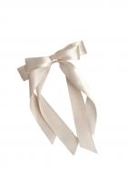 Заколка для волос MISO accessory с бантиком беж