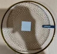 Тарелка Ardesto Dew 21 см стекло прозрачная (AR5038)