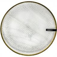 Тарелка Ardesto Dew 21 см стекло прозрачная (AR5038) Тарелка Ardesto Dew 21 см стекло прозрачная (AR5038)