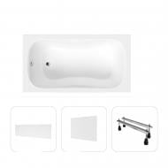 Ванна акриловая Helmken Edelva 3930333G0M 129,5х70 см комплект 4 в 1 Ванна акриловая Helmken Edelva 3930333G0M 129,5х70 см комплект 4 в 1