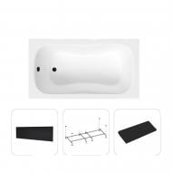 Ванна акриловая Helmken Edelva 1G838Y9799 129,5х70 см комплект 4 в 1