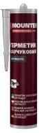 Клей-герметик Mounter Rubber adhesive 280 мл антрацит