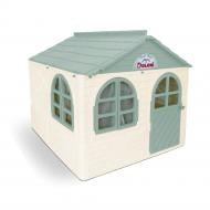 Будинок Doloni Toys зі шторками молочно-бірюзовий 02550/2