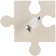 Люстра стельова Nowodvorski Puzzle Ecru 1x35 Вт GU10 бежевий 6381