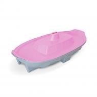 Песочница-бассейн Doloni Toys Кораблик серо-розовый 03355/6