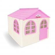 Будинок Doloni Toys зі шторками молочно-рожевий 02550/4