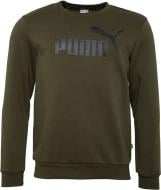 Свитшот Puma Essentials Fleece Sweat 85508215 р. S оливковый