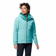 Куртка жіноча демісезонна Jack Wolfskin Argon Storm Jacket W 1111591-4110 р.M бірюзова