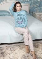 Пижама женская Roksana Mumble 189/30001 р. XXL голубой