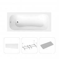 Ванна акриловая Helmken Edelva 909B59V867 137,5х70 см комплект 4 в 1