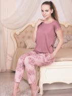 Пижама женская Roksana Rose Garden 620/60363 р. L розовый