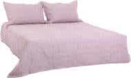Набір покривало з наволочками LACE La Nuit рожевий