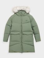 Пуховик для дівчаток демісезонний 4F J4Z21-JKUDP204-43S хакі Пуховик для дівчаток демісезонний 4F J4Z21-JKUDP204-43S хакі