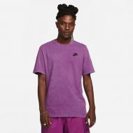 Футболка Nike M NSW TEE SALT FW WASH DZ2877-534 р.2XL фиолетовый