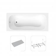 Ванна акриловая Helmken Edelva 030VM11074 149,5х70 см комплект 3 в 1