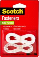 Монтажная лента-липучка  3M Scotch RF 7010 19 мм 0,457 м белая