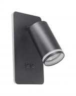 Бра Goldlux 2x10 Вт черный 324368