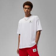 Футболка Nike M J FLT ESS OVRSZ SS CREW DZ7313-100 р.M белый