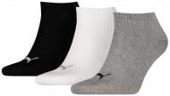 Носки Puma Lifestyle Quarters 88641301 р.39-42 черный/серый/белый 3 шт.