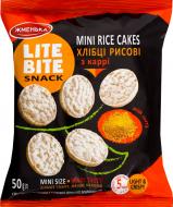 Хлебцы ТМ Жменька Lite Bite рисовые из карри 50г/16шт (4820152182869)