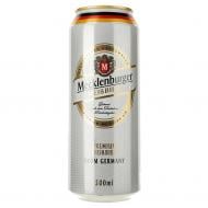 Пиво Mecklenburger Weibbier светлое пшеничное нефильтрованное пастеризованное 500 мл