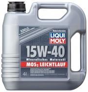 Моторное масло Liqui Moly MoS2 Leichtlauf Super 15W-40 4 л (1949)