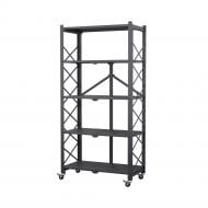 Стеллаж 1620x710x360 мм Стандарт серый металл полки 5 шт. крашенный