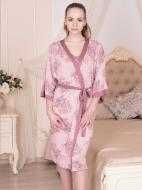 Халат женский Roksana ROSE GARDEN 616/60363 р. 46 розовый