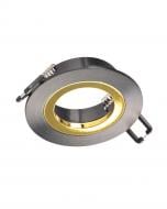 Світильник вбудовуваний (Downlight) Goldlux FEBE 8 Вт GU10 чорний 323323