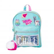 Рюкзак Skechers Mini Reverse Sequence Twinkle Toes Backpack SKTT6883 AQUA 5 л бирюзовый