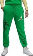 Брюки Nike W J BRKLN FT GFX PANT DZ3384-310 р. S зеленый