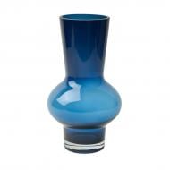 Ваза стеклянная Электра 30 см VB-07 L DARK BLUE Ваза стеклянная Электра 30 см VB-07 L DARK BLUE