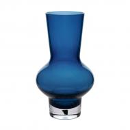 Ваза стеклянная Электра 23 см VB-07 M DARK BLUE Ваза стеклянная Электра 23 см VB-07 M DARK BLUE