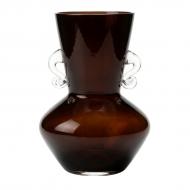 Ваза стеклянная Дафна 23,5 см VB-08 L DARK AMBER Ваза стеклянная Дафна 23,5 см VB-08 L DARK AMBER