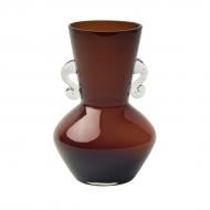 Ваза стеклянная Дафна 20,5 см VB-08 M DARK AMBER Ваза стеклянная Дафна 20,5 см VB-08 M DARK AMBER