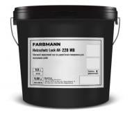 Лак акриловый Holzschutz Lack AK-220 WB База ЕPX Farbmann полумат 18 л