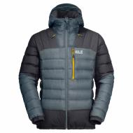 Пуховик чоловічий зимовий Jack Wolfskin North Climate Jacket M 1205741-6160 р.M сірий