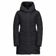 Пальто жіноче зимове Jack Wolfskin Kyoto Coat W 1204943-6000 р.L чорне