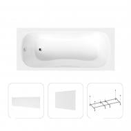 Ванна акриловая Helmken Edelva 998BP25480 159,5х70 см комплект 4 в 1