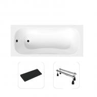 Ванна акриловая Helmken Edelva 02A392718D 159,5х70 см комплект 3 в 1