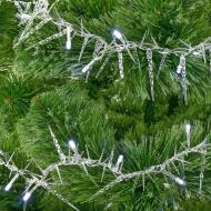 Электрогирлянда линейная Сосульки белые ICLD30-W встроенный светодиод (LED) 30 ламп 1,8 м Электрогирлянда линейная Сосульки белые ICLD30-W встроенный светодиод (LED) 30 ламп 1,8 м