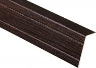 Лестничный профиль рифленый King Floor П20 40х20х900 мм венге