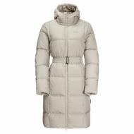 Пальто жіноче зимове Jack Wolfskin Frozen Lake Coat W 1206131-6260 р.XL сіре