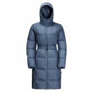 Пальто жіноче зимове Jack Wolfskin Frozen Lake Coat W 1206131-1380 р.XS синє